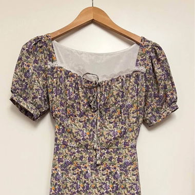 Mini dress floral Print 