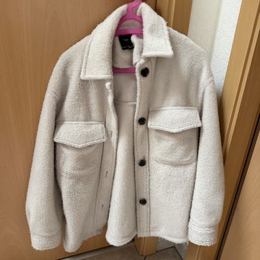 Veste beige teddy