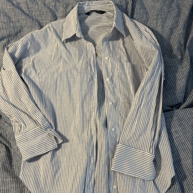 Gestreiftes Hemd blau-weiss