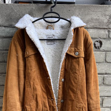 Manchesterjacke gefüttert