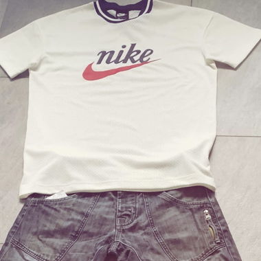 Vintage Baggy Nike T‑Shirt Size M