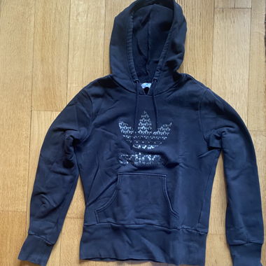 Felpa Adidas Vintage Nera