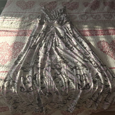 Robe sans manches imprimée