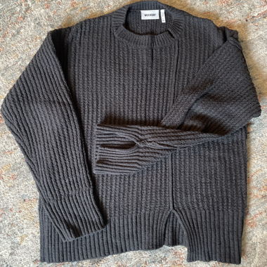 Weekday Dark-Grey Knit Sweater