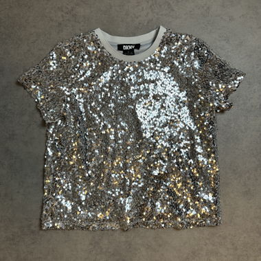 DKNY Sequin/Glitter T-Shirt