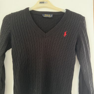 Pull en maille Ralph Lauren noir