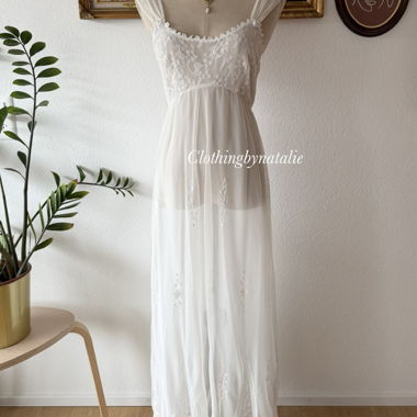 Robe longue Flora Nikrooz Fairy Mesh Taille S/M