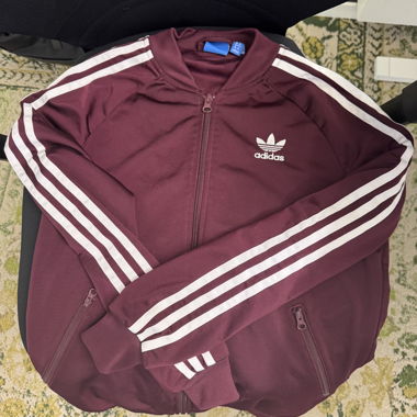 Giacca da allenamento Adidas bordeaux