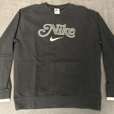 Pull Nike avec logo, noir