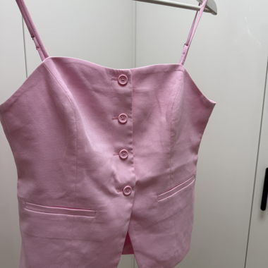 Rosa Top - Grösse M