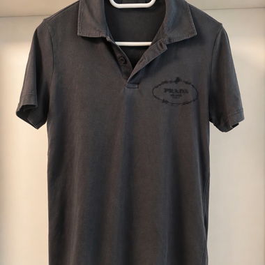 Polo Prada gris fonce