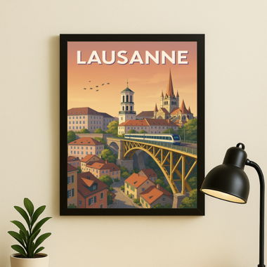 cadre photo lausanne a4