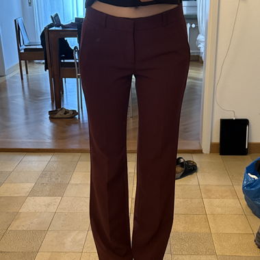 Anzugshose burgund