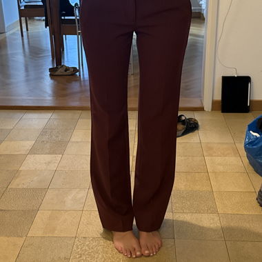 Anzugshose burgund