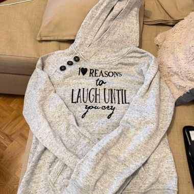 Grey Marl Hoodie