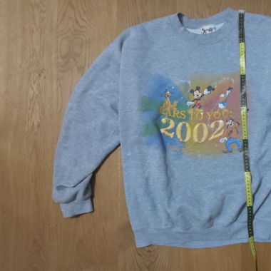 vintage disney sweater grey