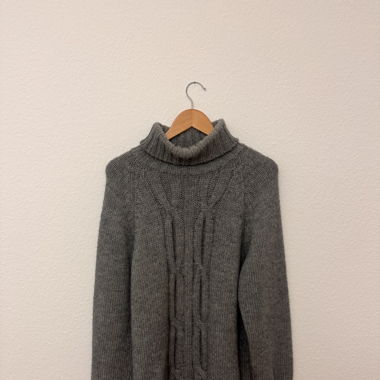 Strick Rollkragen Pullover