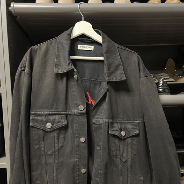 Balenciaga jeans jacke