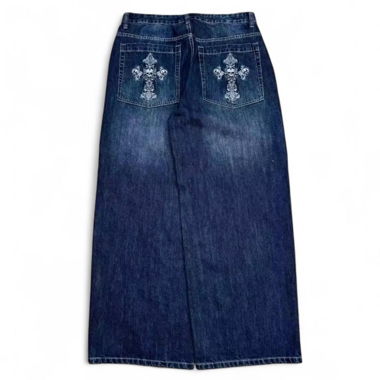 Y2k Blue Baggy Skate Jeans