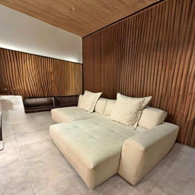 Beige Ecksofa   Top Qualität Stöff 