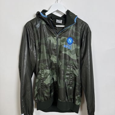 Napoli camo hooded jacket