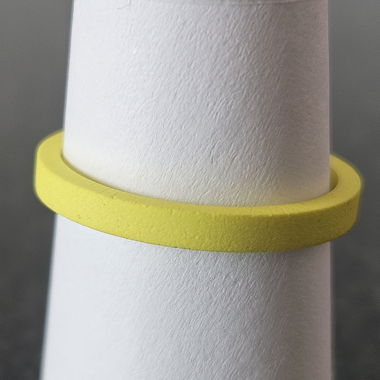 Mood Add-on 1/3 in yellow polymer, size 52