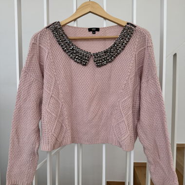 Strick crop top