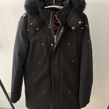 Moose Knuckles Parka with sheep fur