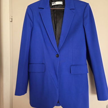 Zara electric blue blazer