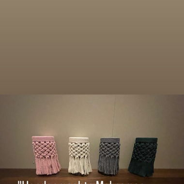 Makramee lampe