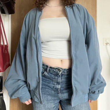 Vintage Jacke in blau