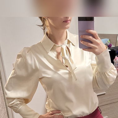 Satin Hemd/Bluse Rinascimento 
