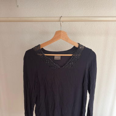Bluse dunkelblau XS