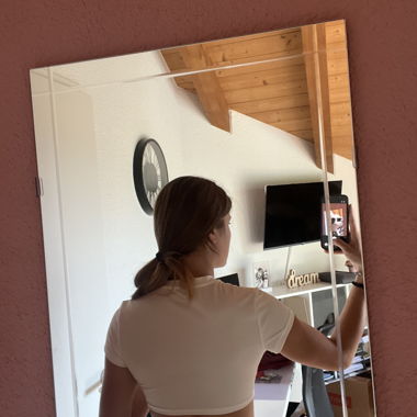 Weisses Crop Top