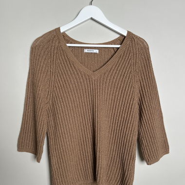 Maglione in maglia Reserved con scollo a V