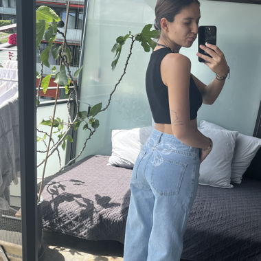 jeans papillon