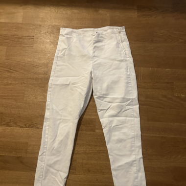 Weisse High Waist Hose 