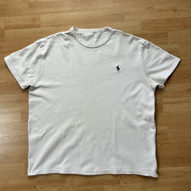 T-shirt polo Ralph Lauren blanc