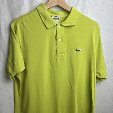 Polo Lacoste jaune clair 
