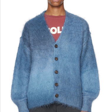 Cardigan Mohair Stolen Girlfriends Club Blu M