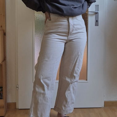 Pantalon Weekday beige