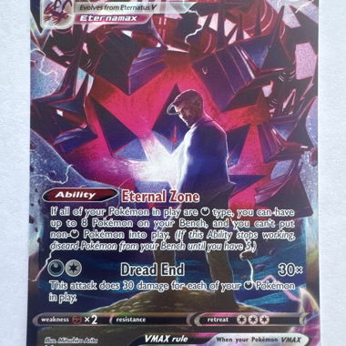 Carta Pokemon Eternatus VMAX