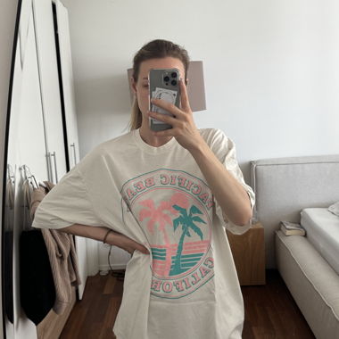 T-shirt ample
