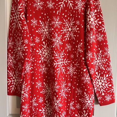 Strickkleid Weihnachten 