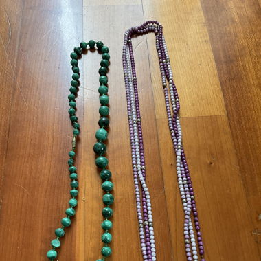 2 necklaces 
