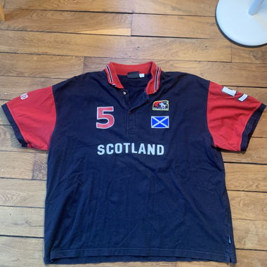 SCOTLAND OVERSIZED POLO TEE