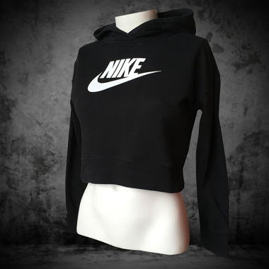 Nike Crop Top Pull schwarz Damen L