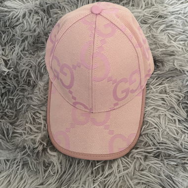 Casquette Gucci rose