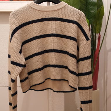 ONLY, STRIPED and KNITTED JUMPER
