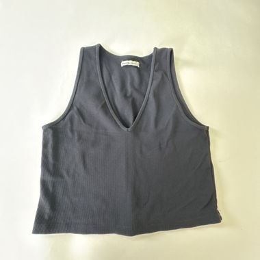 Canotta a coste Abercrombie & Fitch